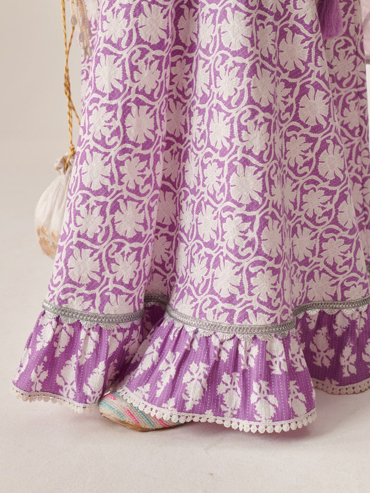 pspeaches Girls Printed Ready to Wear Lehenga Choli With Dupatta