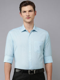 Park Avenue Textured Slim Fit Opaque Formal Shirt
