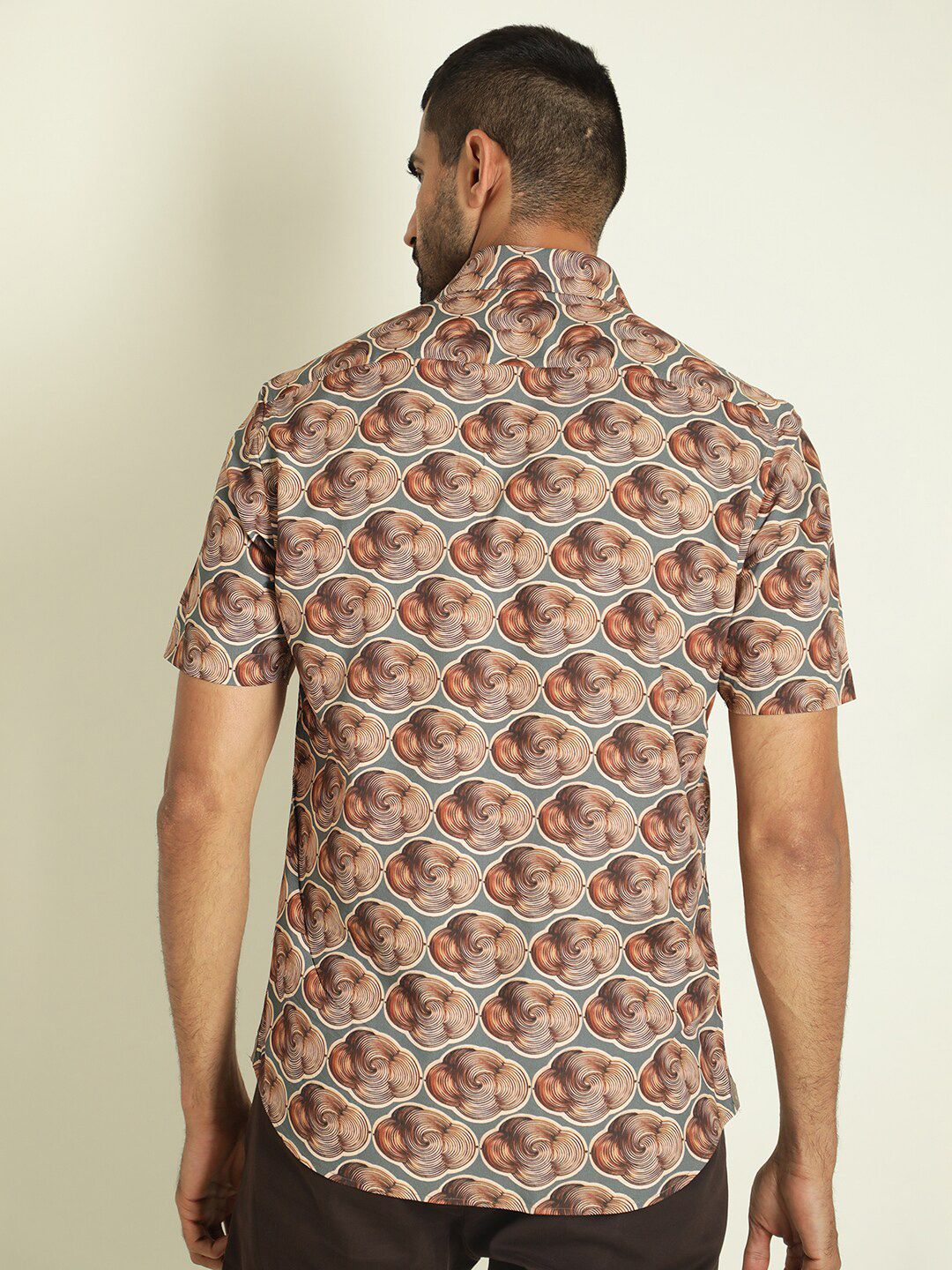 RARE RABBIT Men Tymon Slim Fit Printed Shirt