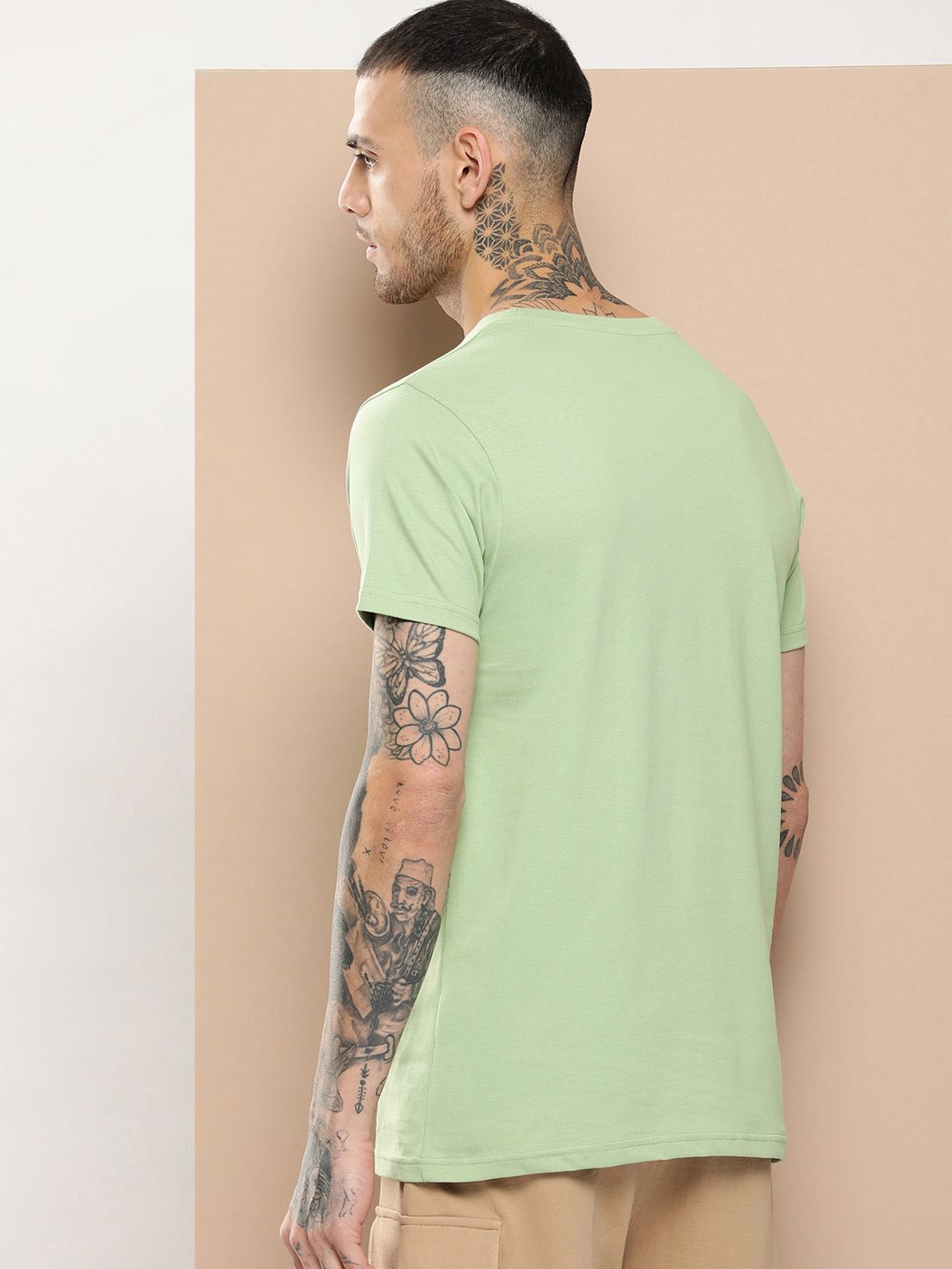 Difference of Opinion Men Pure Cotton T-shirt