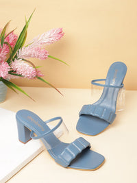 DressBerry Quilted Block Heel