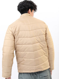 HIGHLANDER Men Beige Padded Jacket