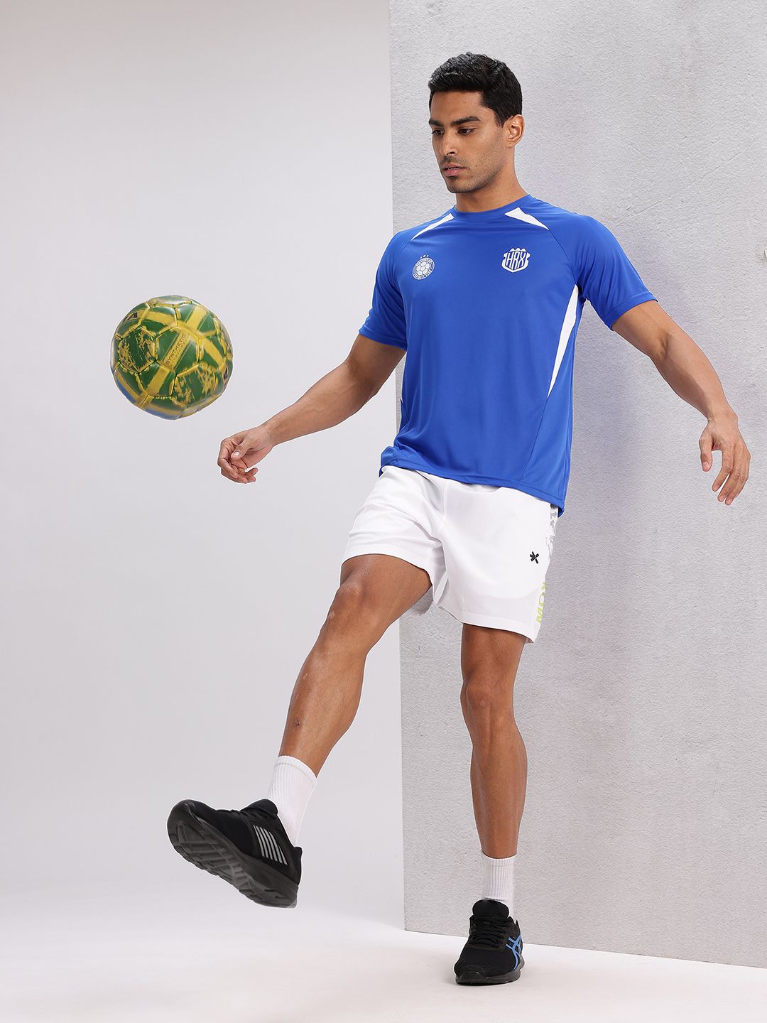 HRX by Hrithik Roshan Rapid-Dry Printed Football Jersey