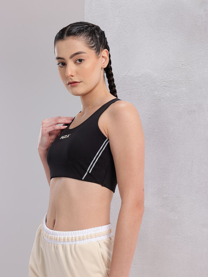 HRX by Hrithik Roshan Full Coverage Non-Wired Lightly Padded Training Bra KT471_03_A