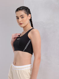 HRX by Hrithik Roshan Full Coverage Non-Wired Lightly Padded Training Bra KT471_03_A