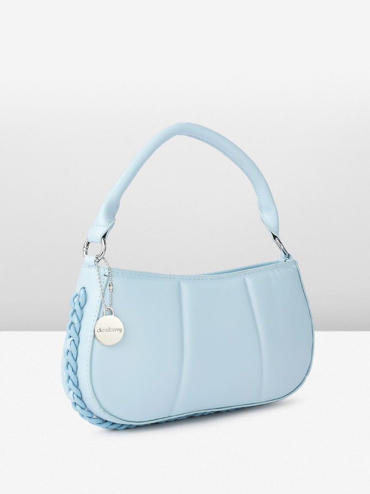 DressBerry Structured Quilted Handheld Bag