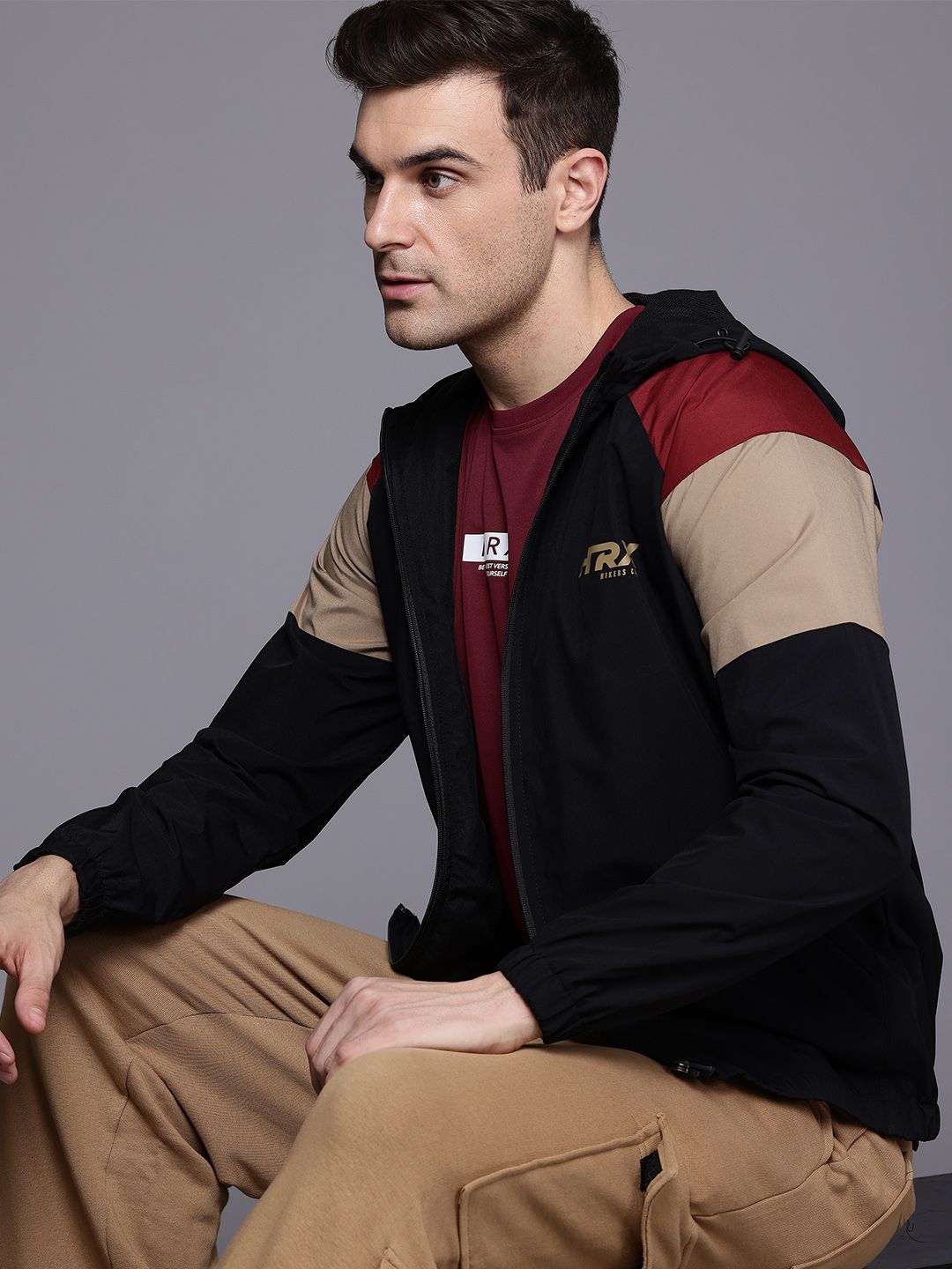 HRX by Hrithik Roshan Men Rapid-Dry Outdoor Jacket