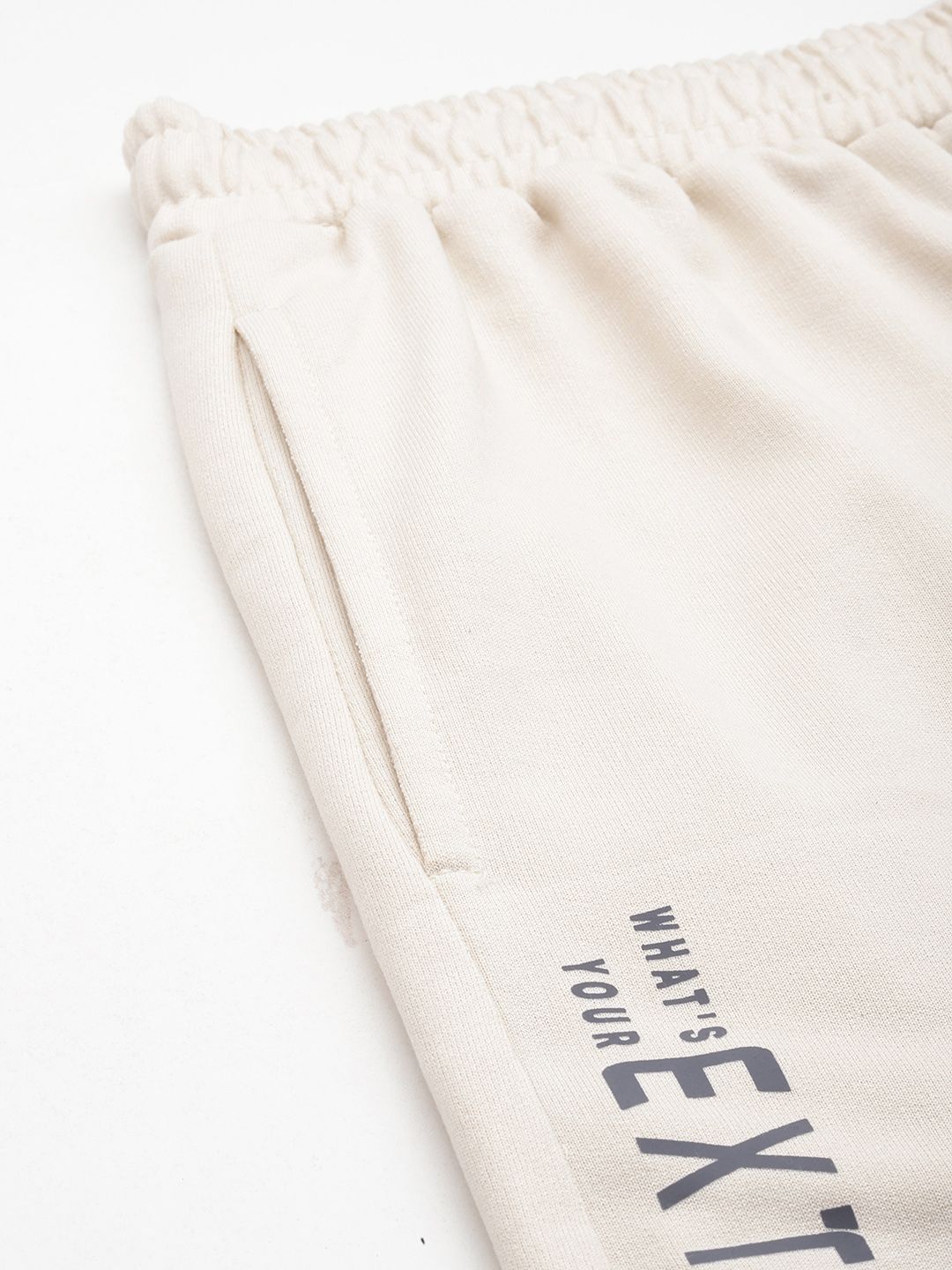 HRX by Hrithik Roshan Men Lifestyle Track Pants With Placement Typography