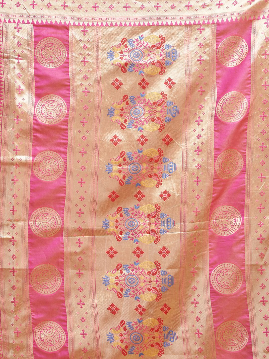 KALINI Ethnic Motif Zari Woven Banarasi Saree