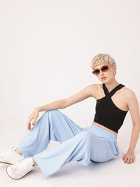 DressBerry Y2K Revival Halter Neck Crop Top