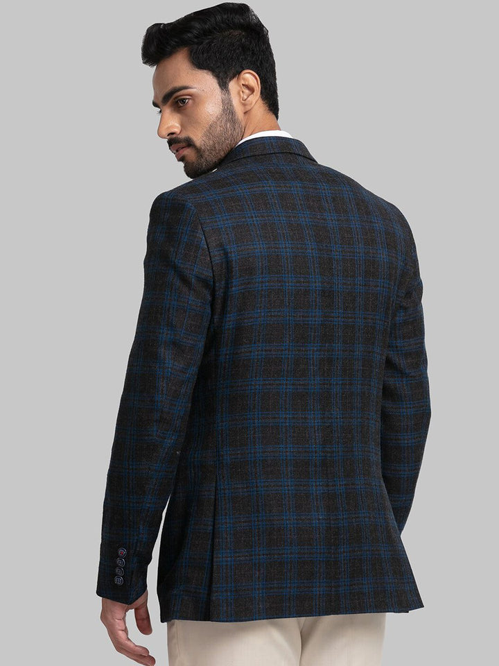 Raymond Men Checked Single Breasted Formal Blazers
