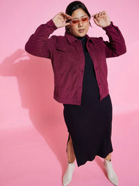 SASSAFRAS Curve Striped Corduroy Tailored Jacket