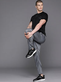 HRX by Hrithik Roshan Rapid-Dry Striped Training T-shirt