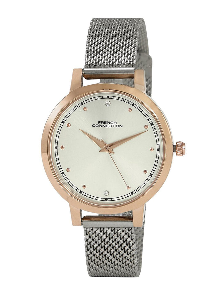 French Connection Women Bracelet Style Straps Analogue Watch FCN055A