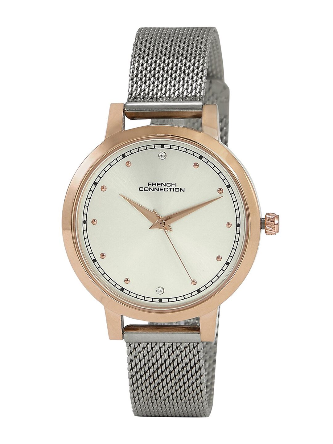 French Connection Women Bracelet Style Straps Analogue Watch FCN055A
