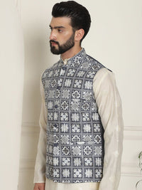 SOJANYA Jaket Nehru Sulam Lelaki