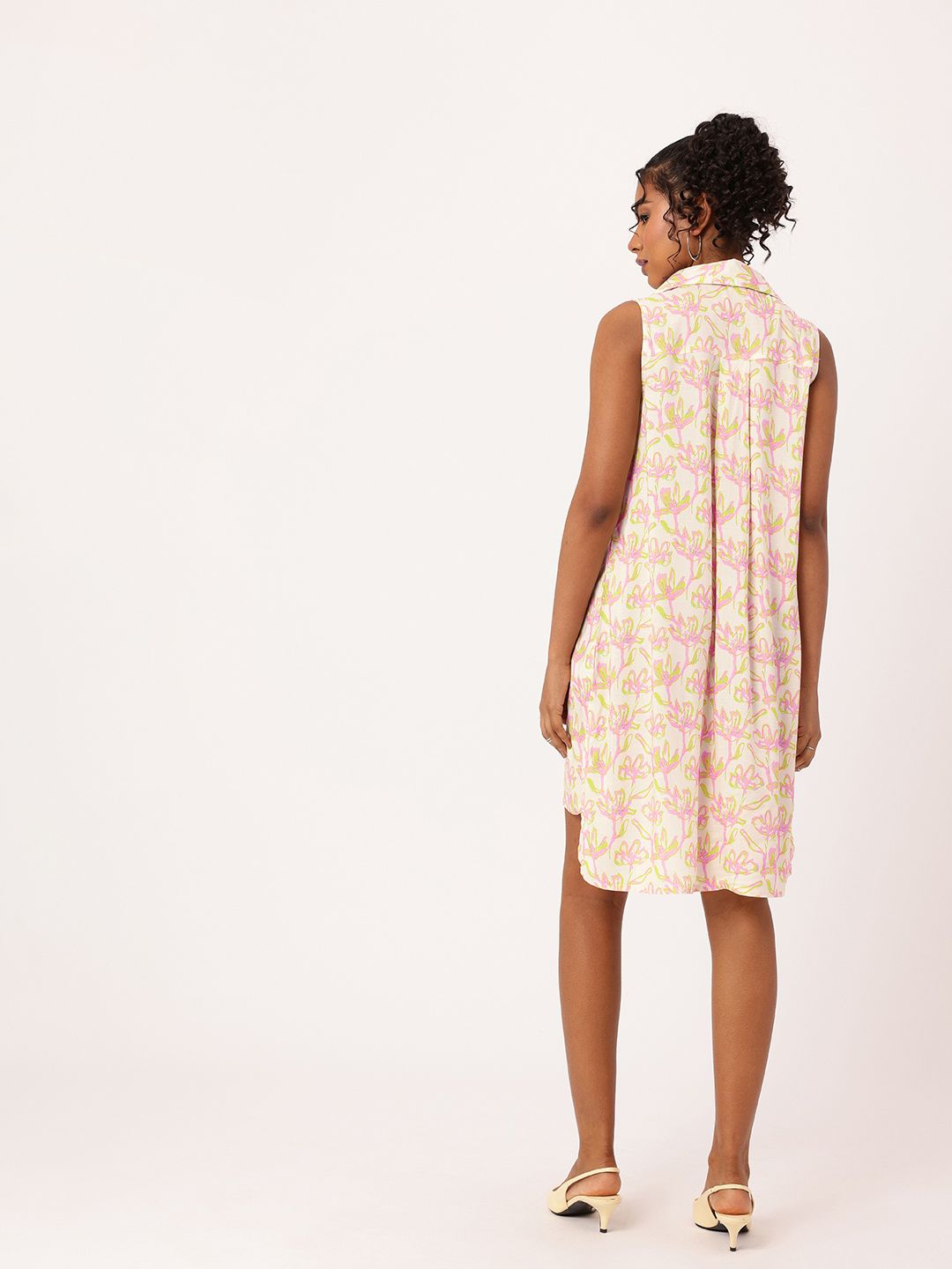 DressBerry Straight-up Vintage Retro Chic With A Floral Twist A-Line Dress