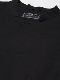 Dennison Men Comfort Black Fit kurta