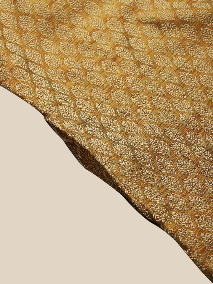 SOJANYA Motif Etnik Rekaan Tenun Kolar Mandarin Kurta Lurus Dengan Churidar
