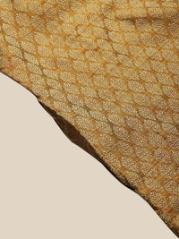 SOJANYA Motif Etnik Rekaan Tenun Kolar Mandarin Kurta Lurus Dengan Churidar