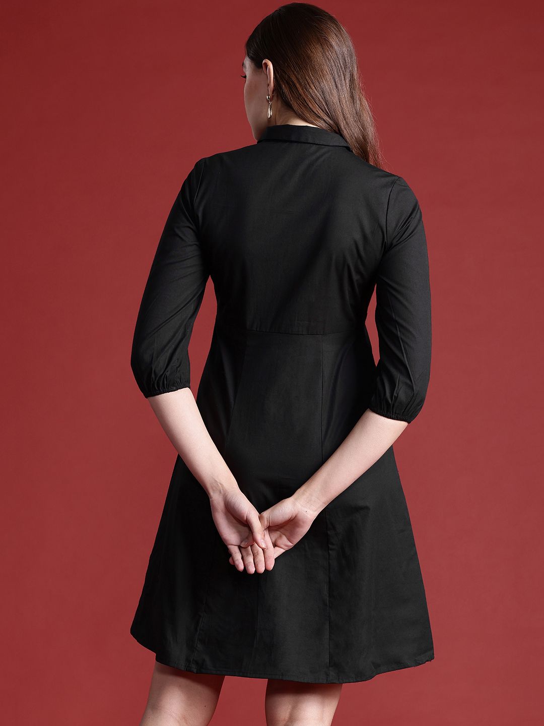 all about you Pure Cotton A-Line Dress