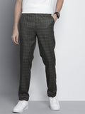The Indian Garage Co Self Design Regular Fit Chinos Trousers