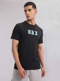 HRX by Hrithik Roshan Brand Logo Printed Training T-shirt