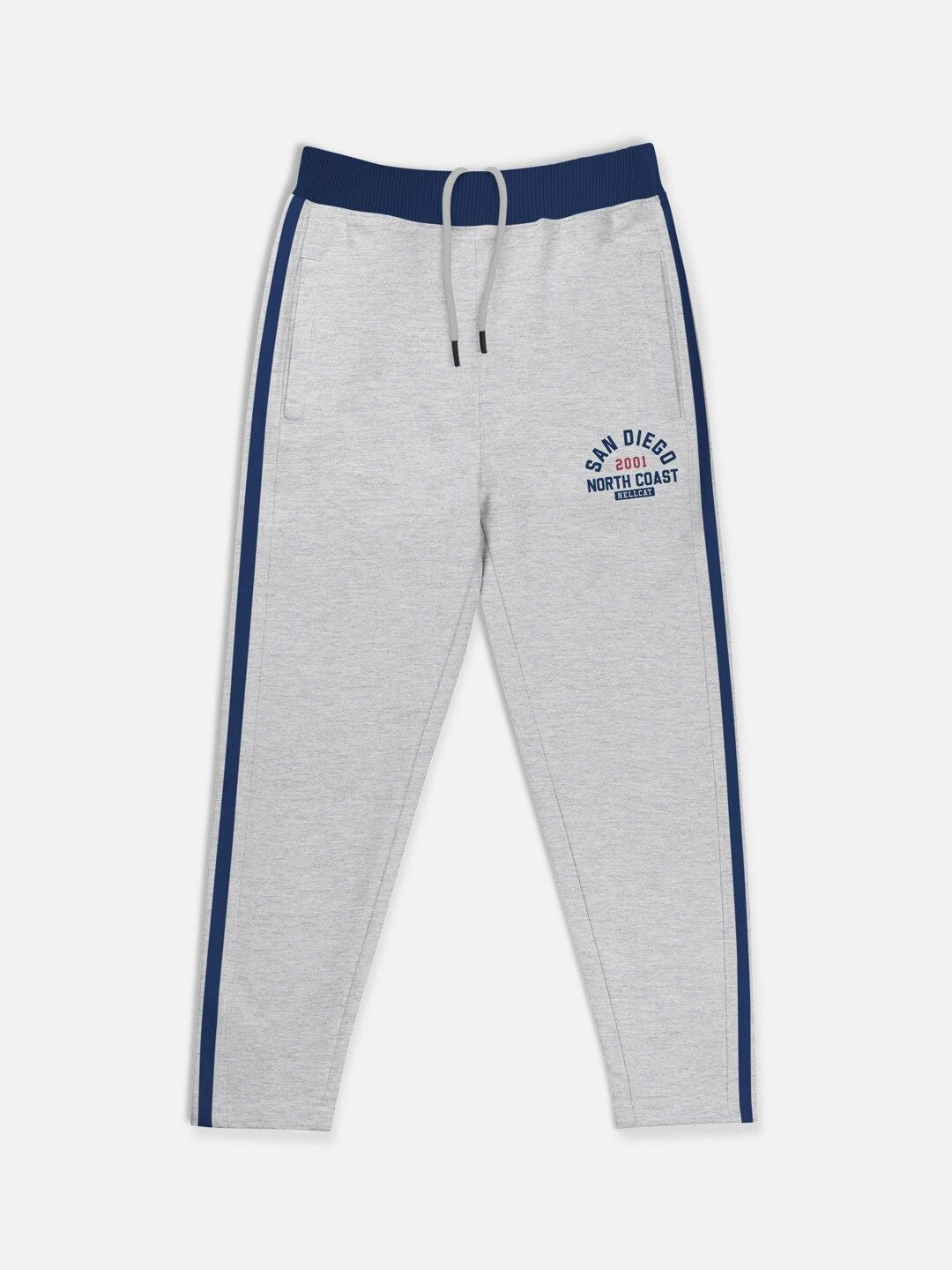 HELLCAT Boys Set Of 3 Solid Cotton Track Pants