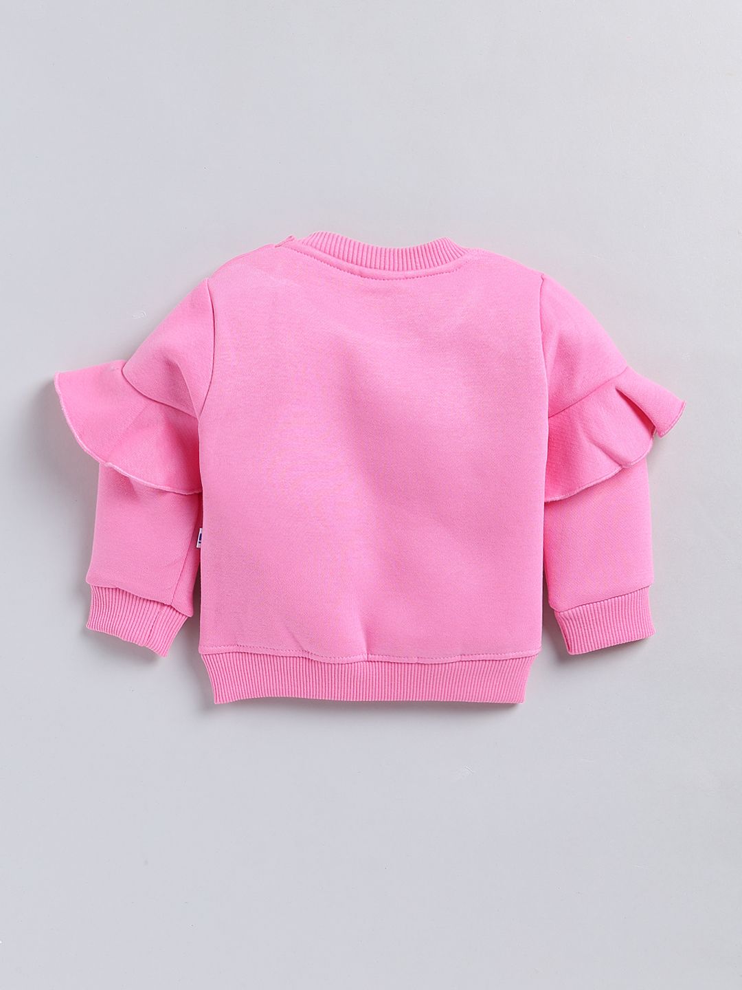 Moms Love Infant Girls Embroidered Pure Cotton Sweatshirt