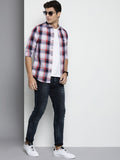 The Indian Garage Co Men Tartan Checked Casual Shirt