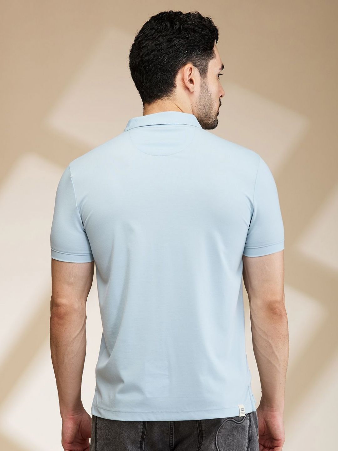 Being Human Men Polo Collar Pockets T-shirt