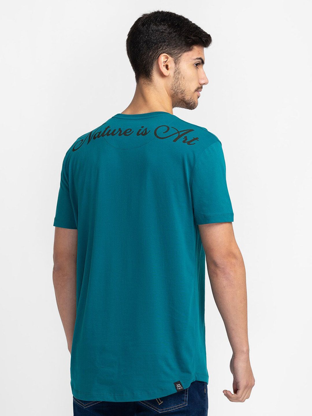 Being Human Graphic Printed Round Neck T-shirt