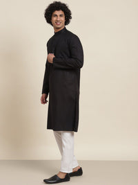 SOJANYA Kurta Biasa Kolar Mandarin Dengan Baju Tidur & Jaket Nehru