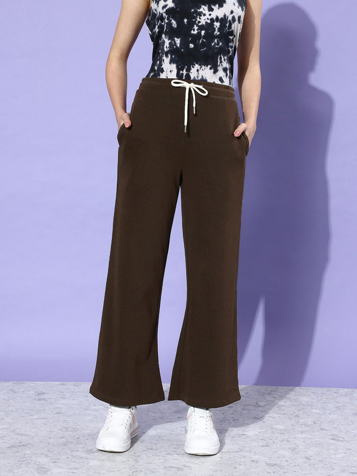 DILLINGER Women Solid Relaxed Fit Track Pant