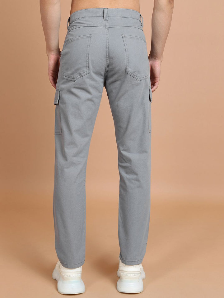 Lelaki Highlander Tapered Fit Fit Mid-Rise Cotton Cargo Tulen