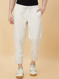 Being Human Men Slim Fit Mid-Rise Cropped Joggers