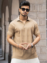 Powerlook Men Polo Collar T-shirt