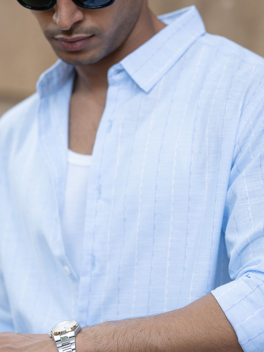 Powerlook Men Opaque Casual Shirt