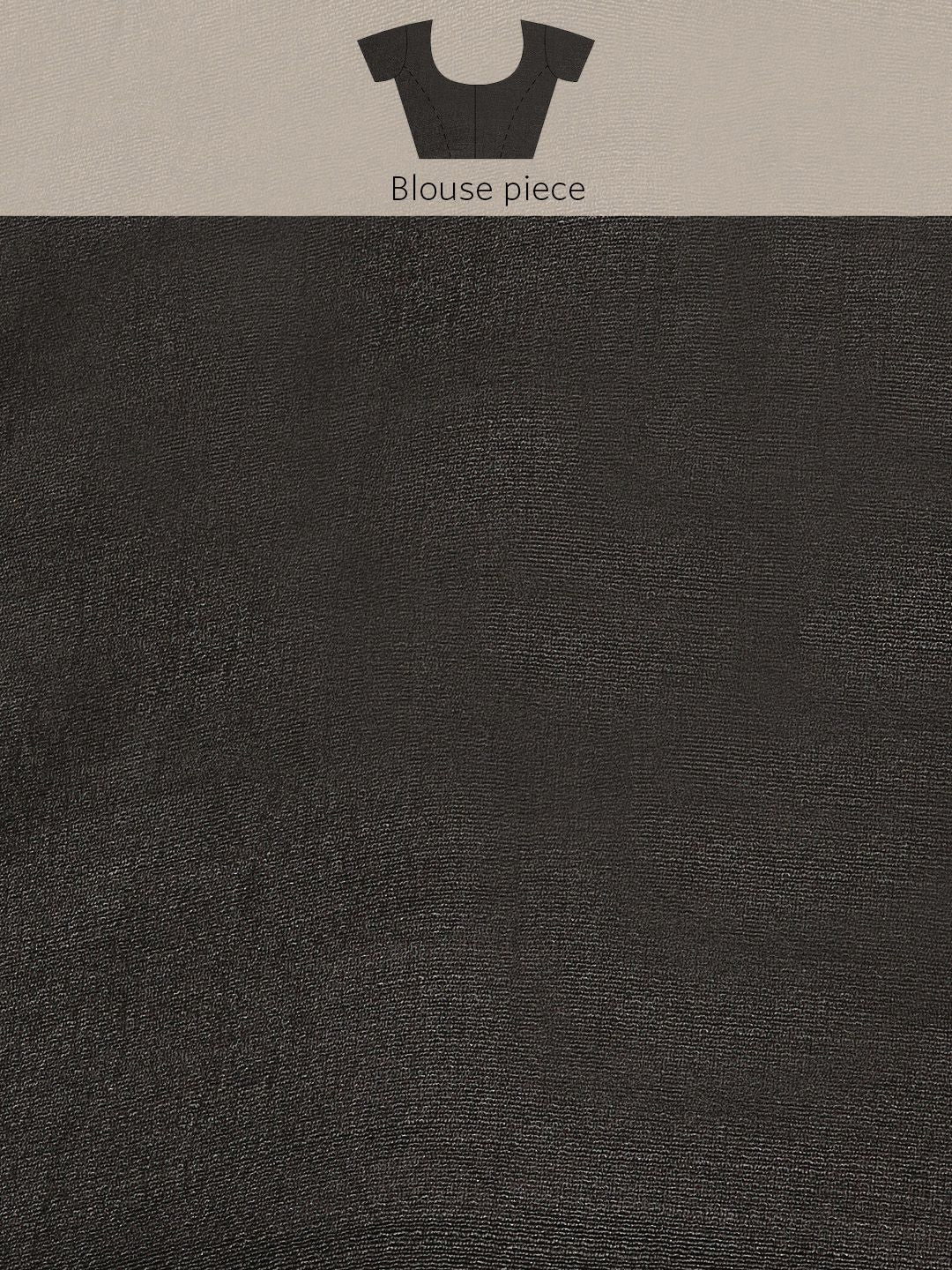 Saree mall Charcoal & Gold-Toned Paisley Linen Blend Sarees
