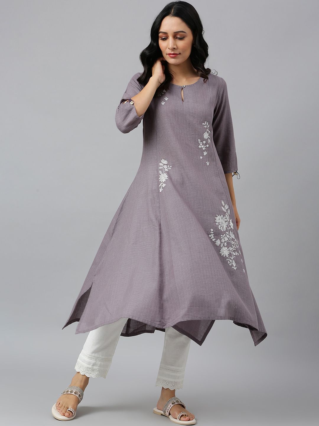 W Women Straight Cotton Kurta