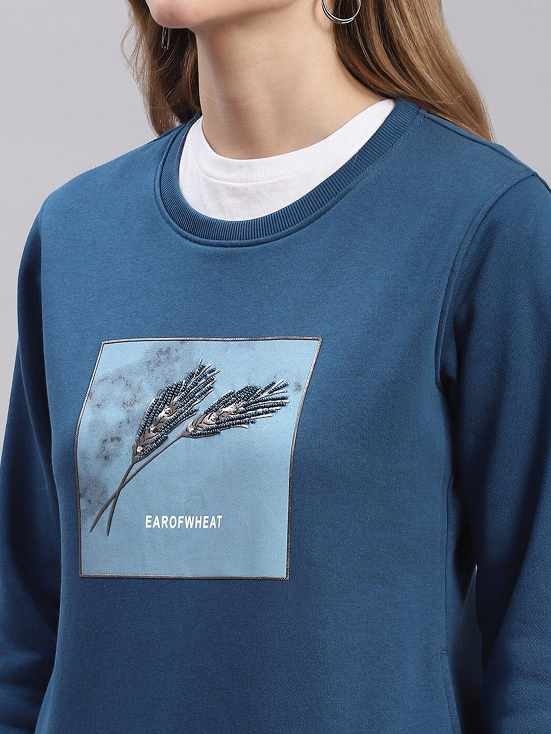 Monte Carlo Graphic Printed Sweatshirt