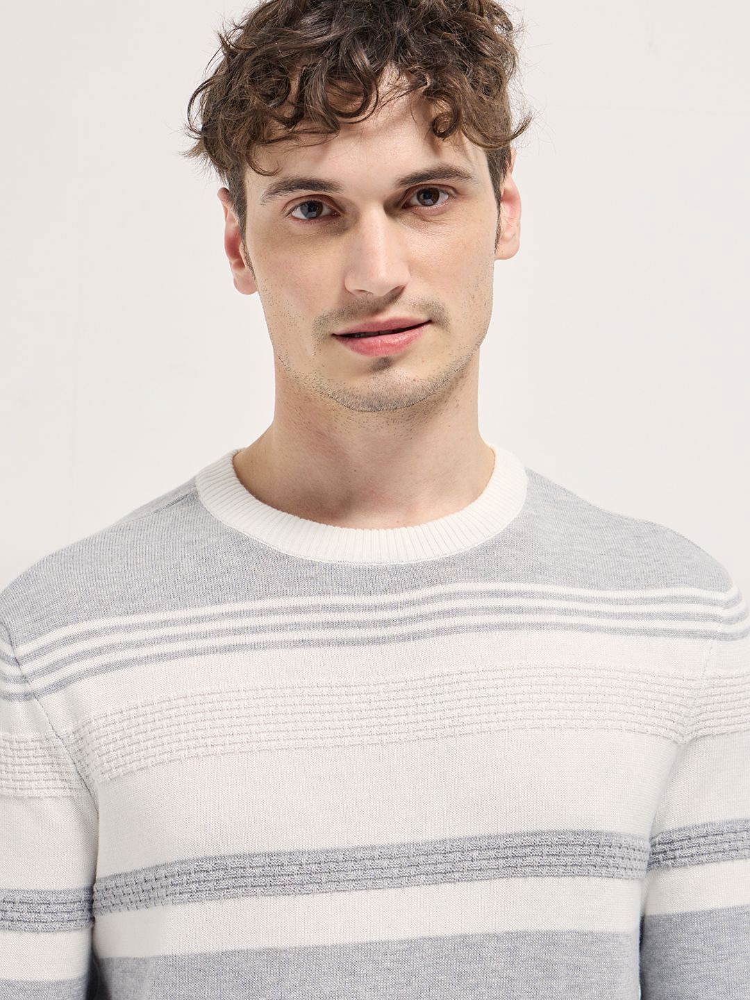 THE BEAR HOUSE Men Striped T-shirt