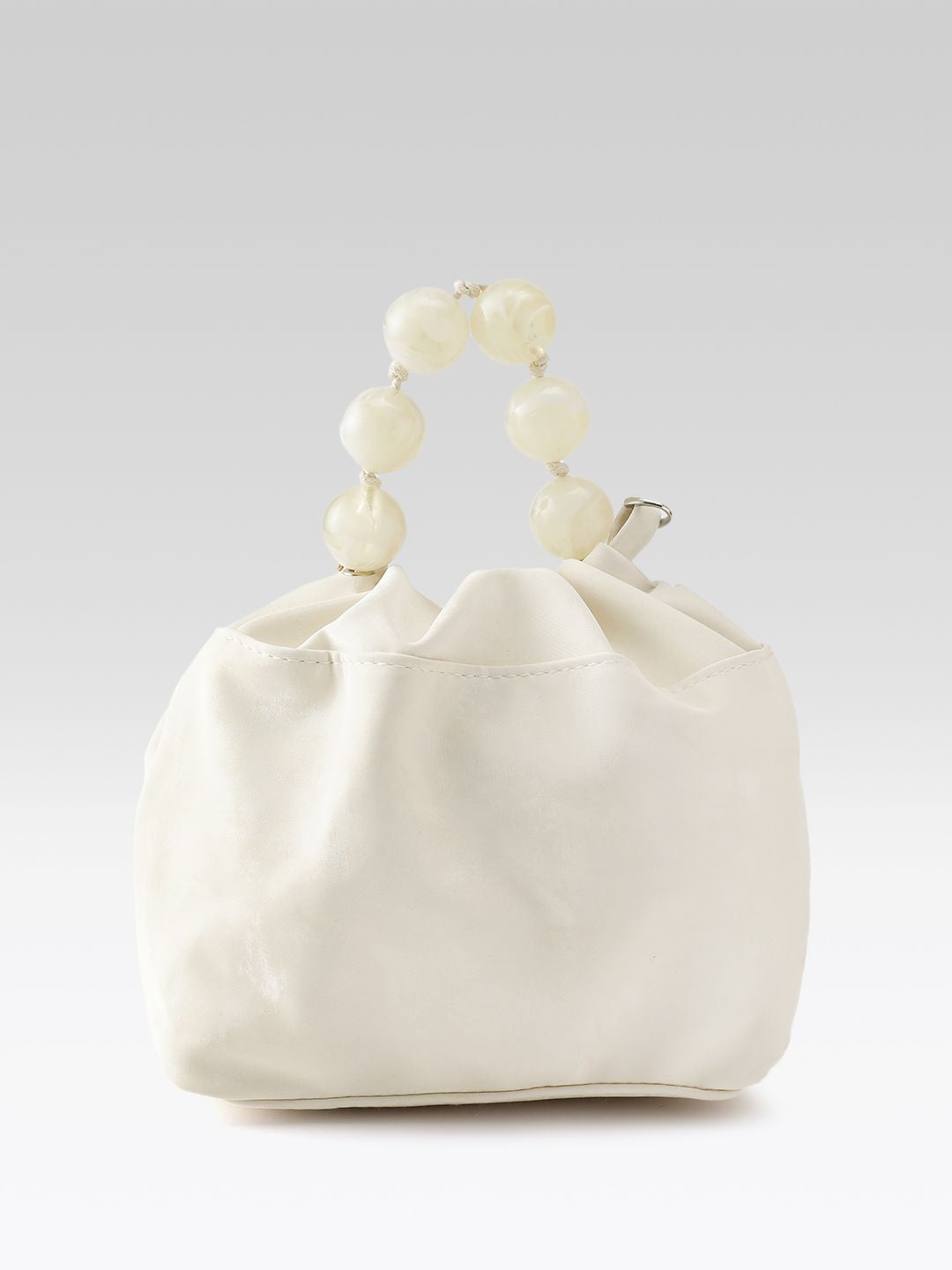 DressBerry Side Zip Structured Handheld Bag