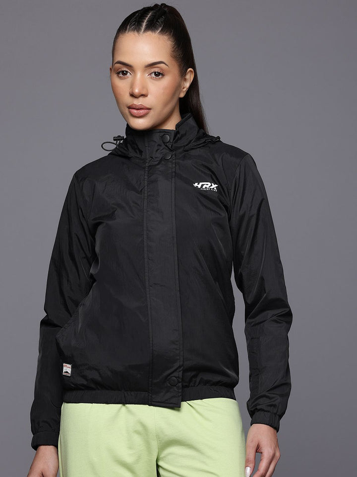 HRX by Hrithik Roshan  Rapid-Dry Hooded Tailored Jacket
