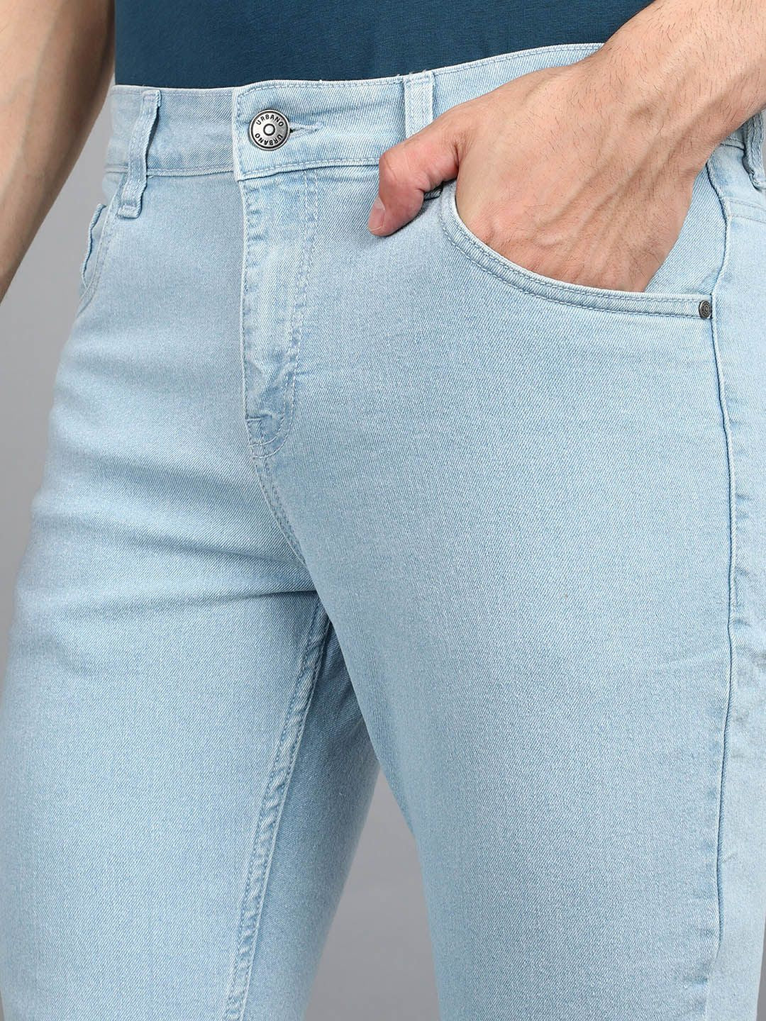 Urbano Fashion Men Clean Look Stretchable Jeans