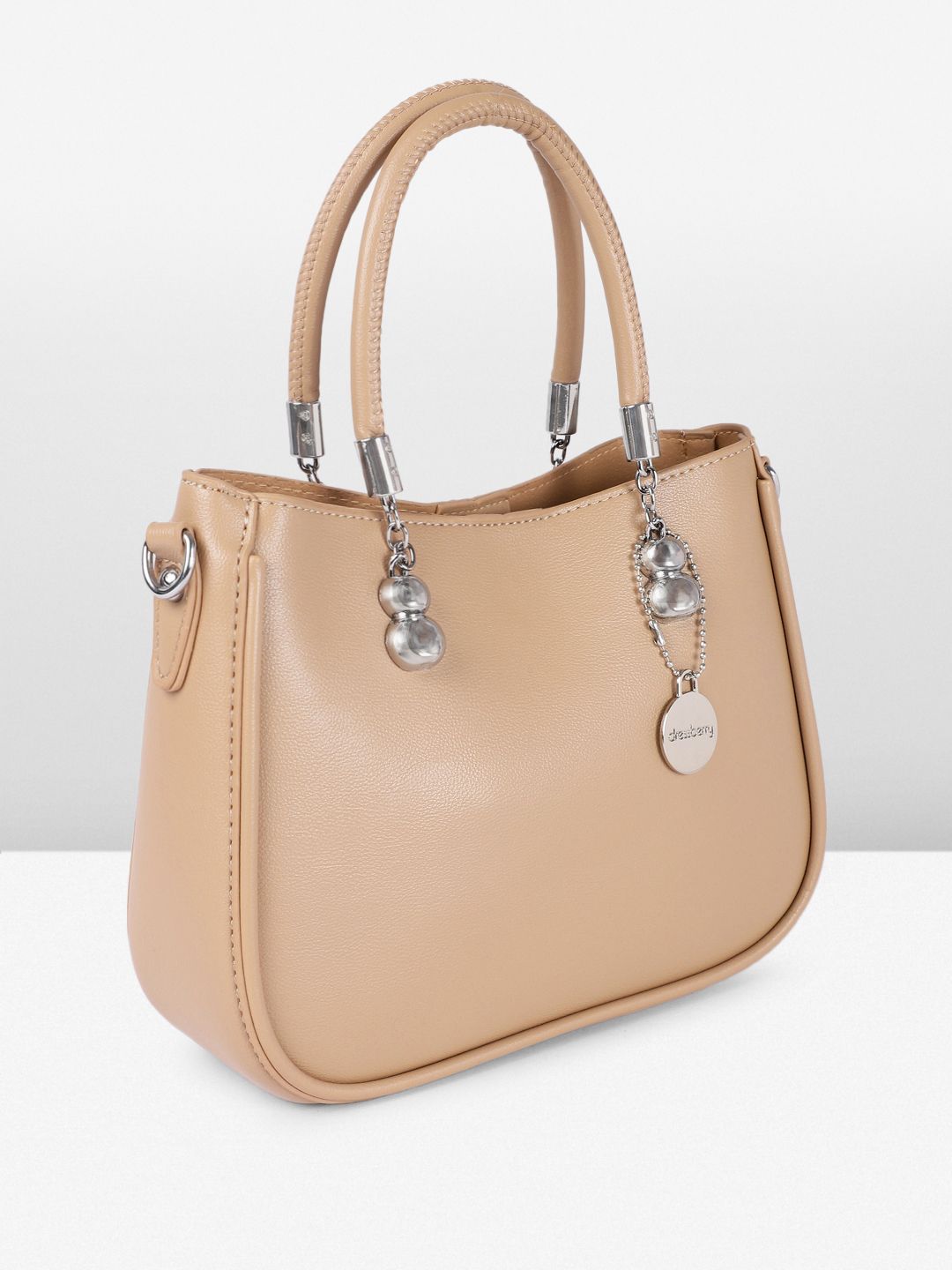 DressBerry Textured Structured Handheld Bag