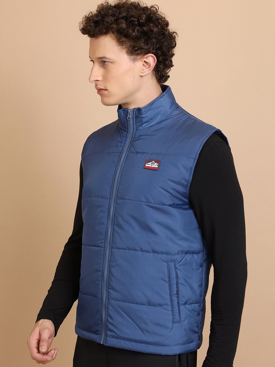 HIGHLANDER High Neck Regular Fit Padded Jacket