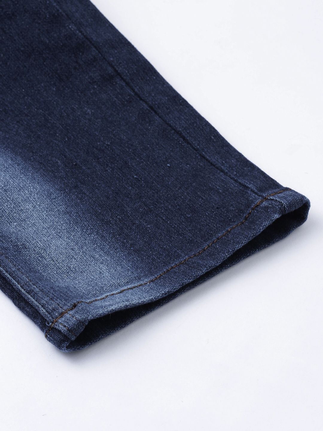 The Indian Garage Co Men Blue Slim Fit Mid-Rise Clean Look Jeans