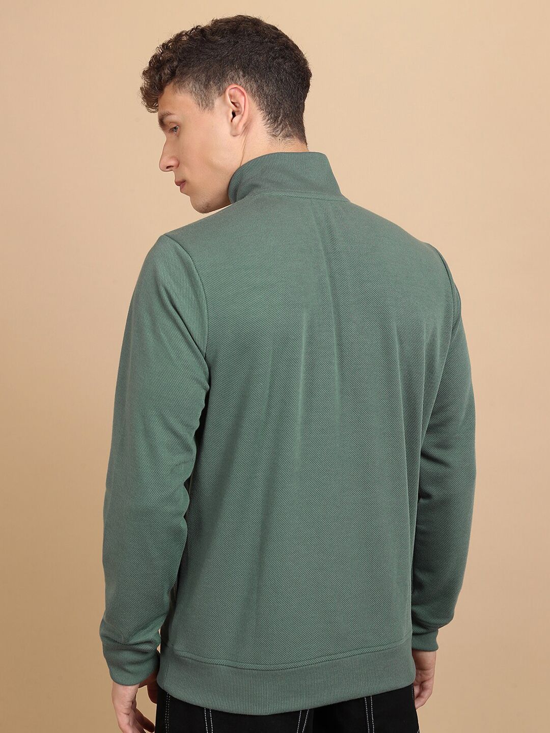 HIGHLANDER High Neck Half Zipper Pullover