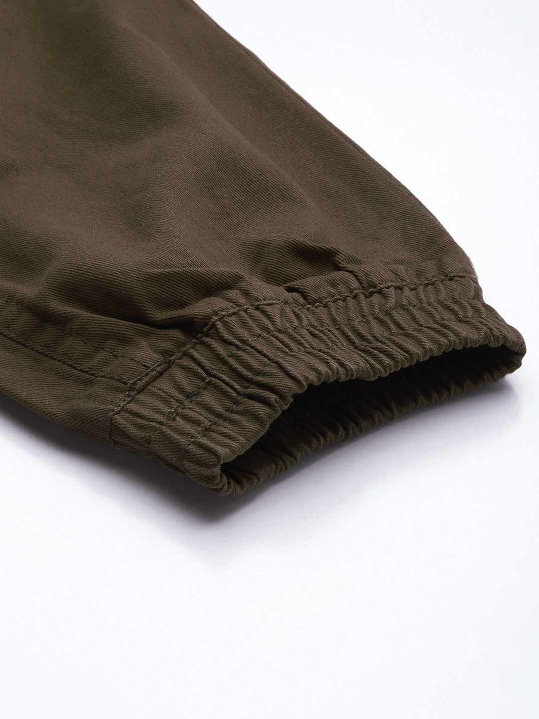 The Indian Garage Co Men Green Original Joggers Trousers